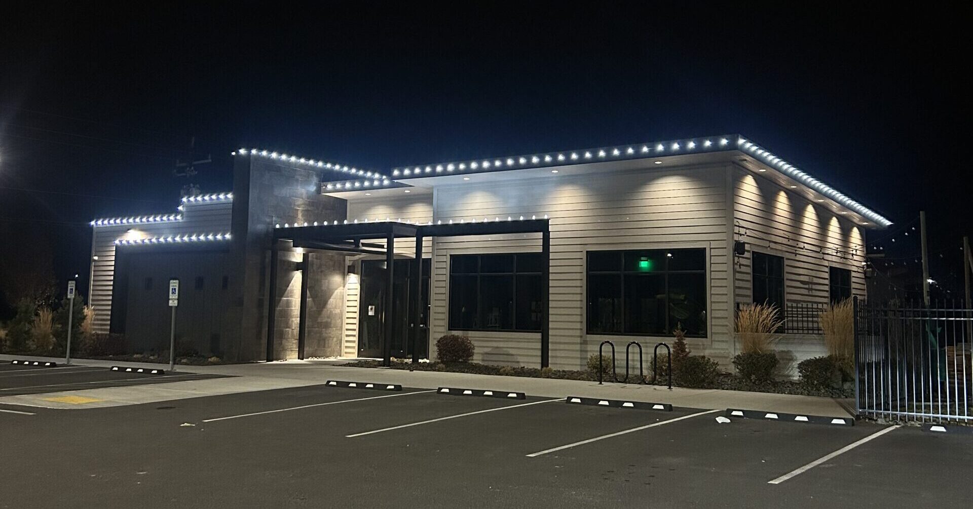 Building with lights