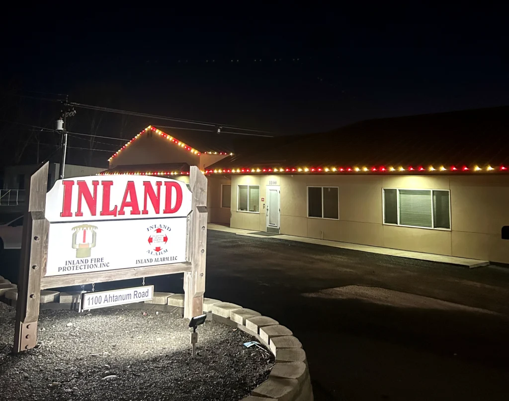 Business with lights